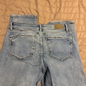 BKE Women's Light Blue Straight Leg Jeans 👖